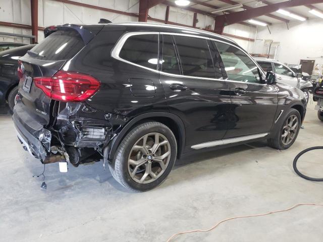 5UXTY5C07L9C41781 - 2020 BMW X3 XDRIVE30I BLACK photo 3