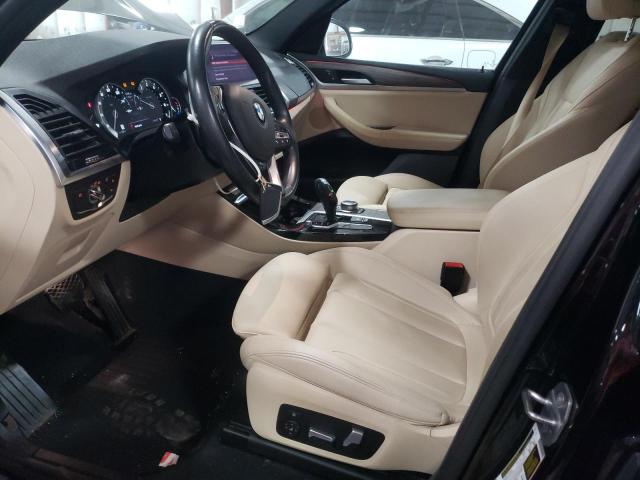 5UXTY5C07L9C41781 - 2020 BMW X3 XDRIVE30I BLACK photo 7