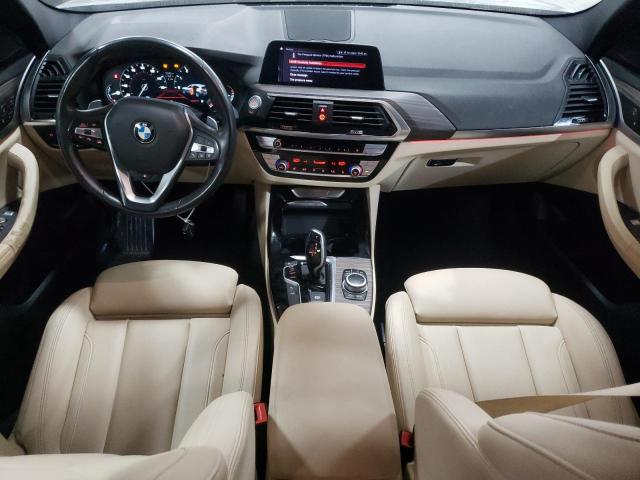 5UXTY5C07L9C41781 - 2020 BMW X3 XDRIVE30I BLACK photo 8