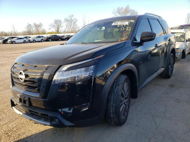 5N1DR3CD1NC257869 - 2022 NISSAN PATHFINDER SL BLACK photo 2