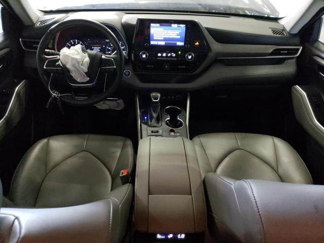 5TDGZRBH1LS517417 - 2020 TOYOTA HIGHLANDER XLE BLACK photo 8