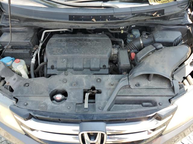 5FNRL5H64FB013770 - 2015 HONDA ODYSSEY EXL GRAY photo 12