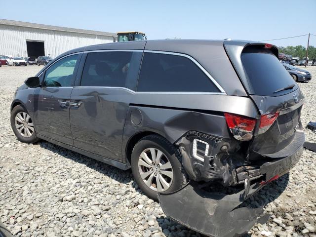 5FNRL5H64FB013770 - 2015 HONDA ODYSSEY EXL GRAY photo 2