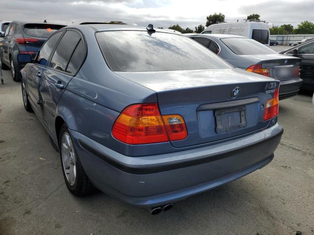 WBAAZ33484KP84879 - 2004 BMW 325 IS SULEV BLUE photo 2