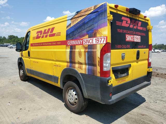 3C6TRVAG6LE127320 - 2020 RAM PROMASTER 1500 STANDARD Դեղին լուսանկար 2