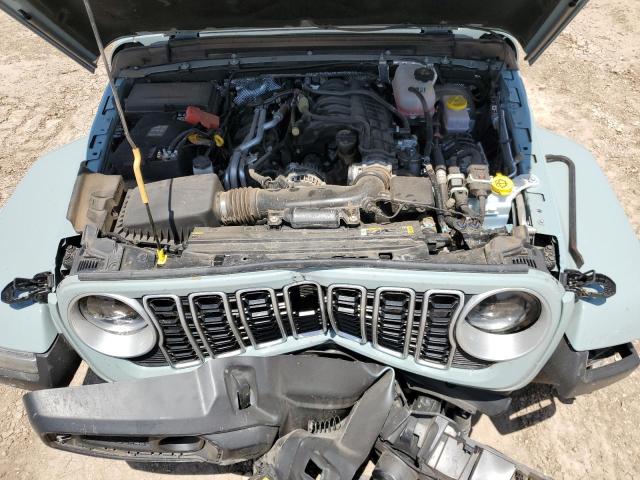 1C4PJXEGXRW247014 - 2024 JEEP WRANGLER SAHARA SILVER photo 12