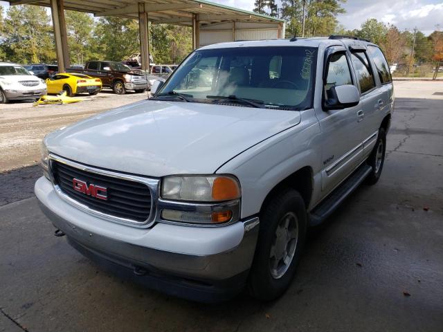 1GKEC13T95J238363 - 2005 GMC YUKON WHITE photo 2