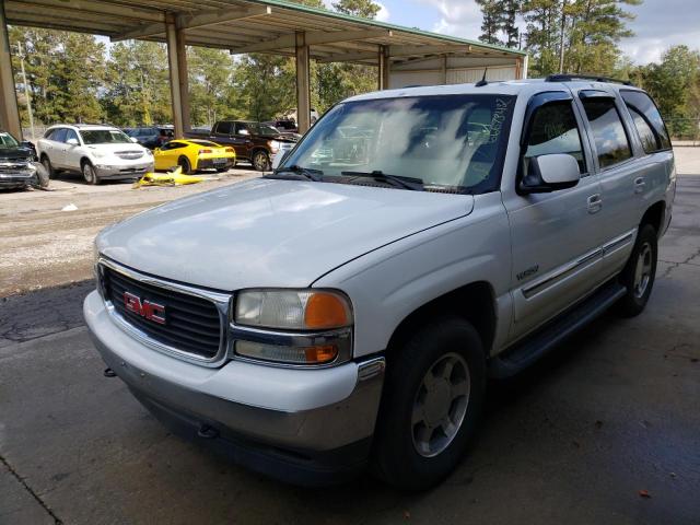 1GKEC13T95J238363 - 2005 GMC YUKON WHITE photo 9