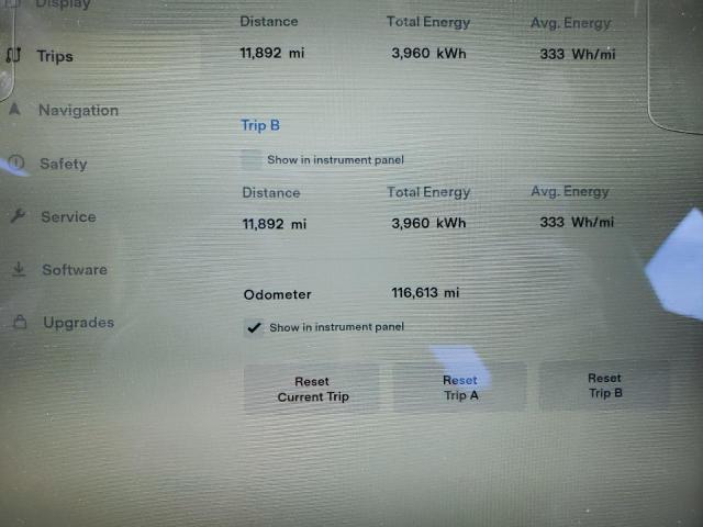 5YJSA1E45FF111824 - 2015 TESLA MODEL S Կարմիր լուսանկար 9