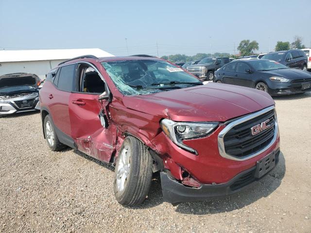 3GKALMEV2JL218814 - 2018 GMC TERRAIN SLE Bordeaux photo 4