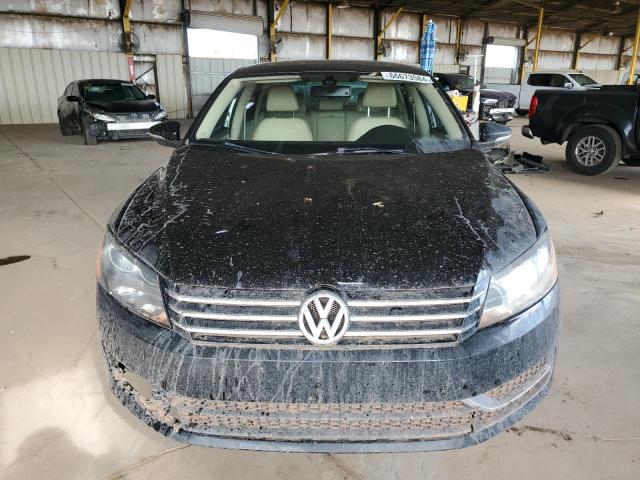 1VWBP7A30CC051276 - 2012 VOLKSWAGEN PASSAT SE BLACK photo 5