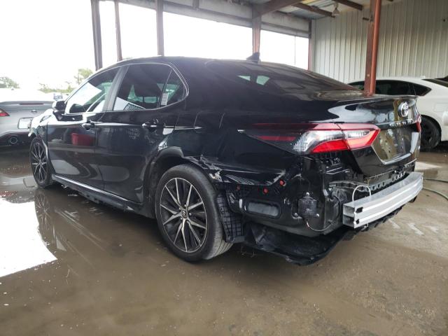 4T1T11AK1PU758282 - 2023 TOYOTA CAMRY SE NIGHT SHADE BLACK photo 2