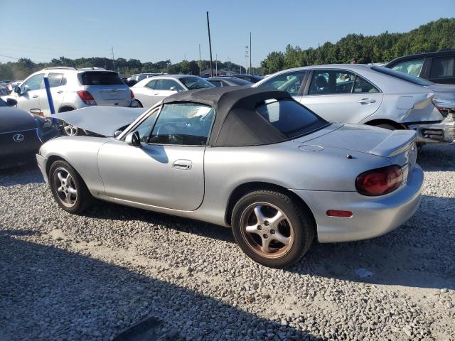JM1NB353X10212250 - 2001 MAZDA MX-5 MIATA BASE SILVER photo 2