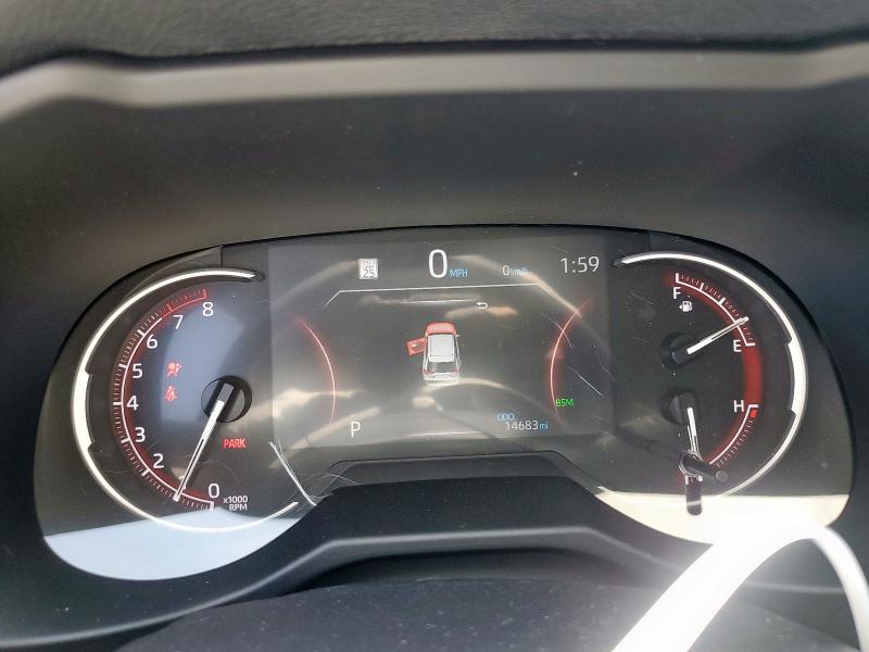 2T3W1RFV3SC305622 - 2025 TOYOTA RAV4 XLE BLACK photo 9