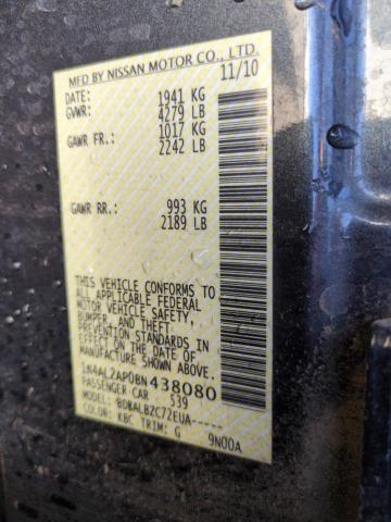 1N4AL2AP0BN438080 - 2011 NISSAN ALTIMA BASE Grafit foto 13