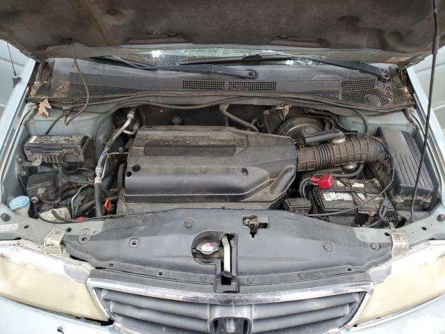 5FNRL18614B093082 - 2004 HONDA ODYSSEY EX BLUE photo 12