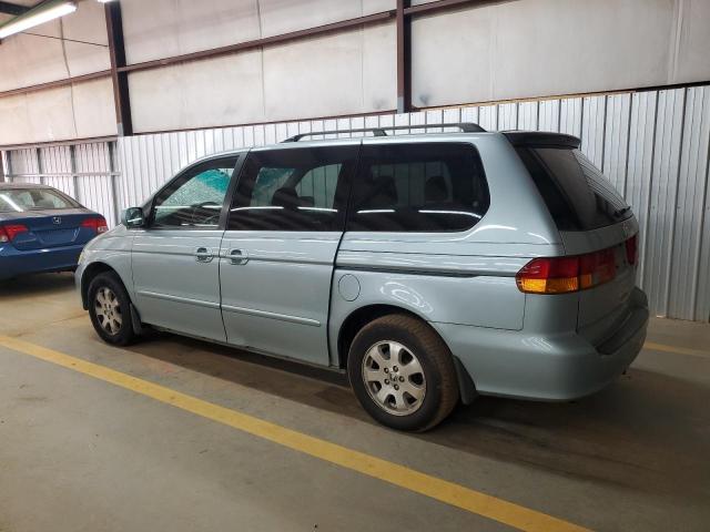 5FNRL18614B093082 - 2004 HONDA ODYSSEY EX BLUE photo 2
