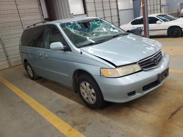 5FNRL18614B093082 - 2004 HONDA ODYSSEY EX BLUE photo 4
