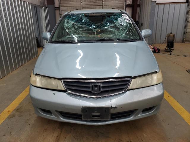 5FNRL18614B093082 - 2004 HONDA ODYSSEY EX BLUE photo 5