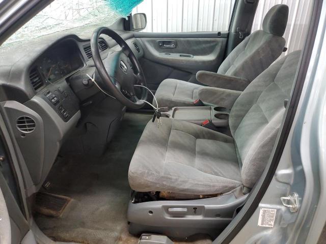 5FNRL18614B093082 - 2004 HONDA ODYSSEY EX BLUE photo 7