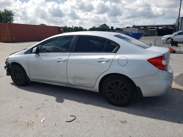 2HGFB2F98CH595400 - 2012 HONDA CIVIC EXL ვერცხლისფერი ფოტო 2