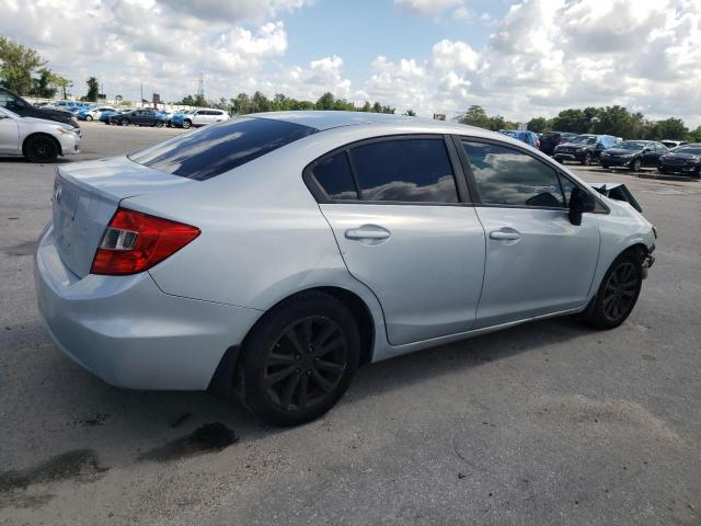 2HGFB2F98CH595400 - 2012 HONDA CIVIC EXL ვერცხლისფერი ფოტო 3