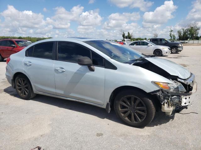 2HGFB2F98CH595400 - 2012 HONDA CIVIC EXL ვერცხლისფერი ფოტო 4