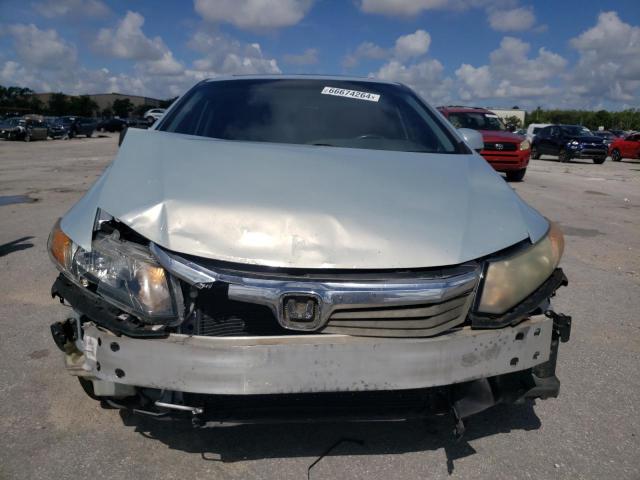 2HGFB2F98CH595400 - 2012 HONDA CIVIC EXL ვერცხლისფერი ფოტო 5