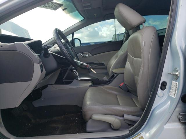 2HGFB2F98CH595400 - 2012 HONDA CIVIC EXL ვერცხლისფერი ფოტო 7