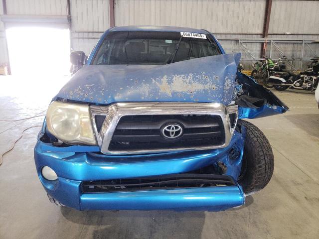 3TMJU62N37M044411 - 2007 TOYOTA TACOMA DOUBLE CAB PRERUNNER BLUE photo 5