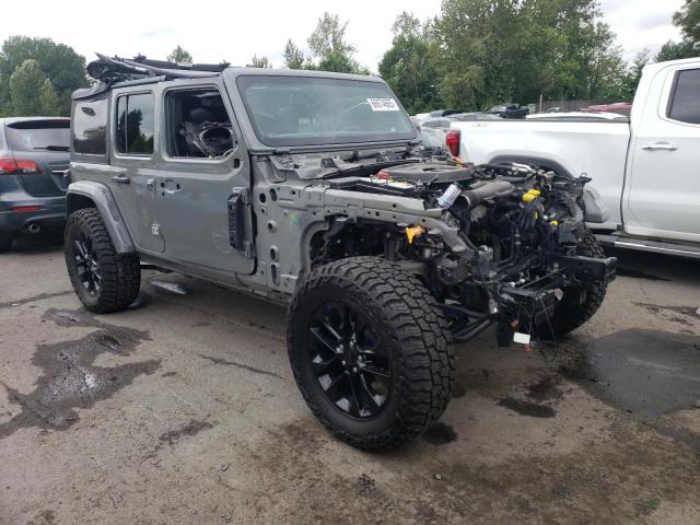 1C4JJXP68NW205266 - 2022 JEEP WRANGLER U SAHARA 4XE GRAY photo 4