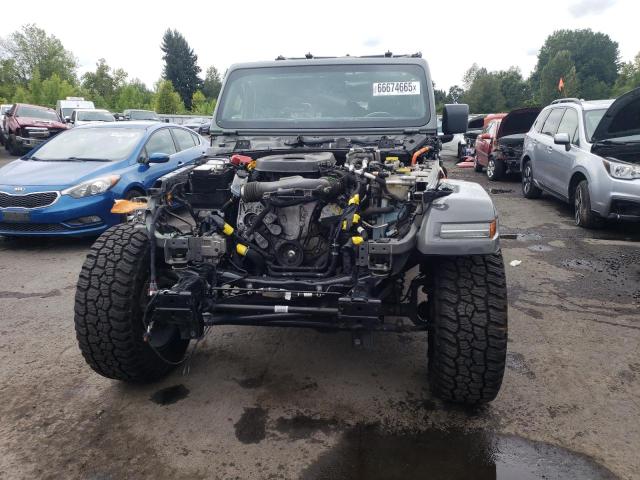 1C4JJXP68NW205266 - 2022 JEEP WRANGLER U SAHARA 4XE GRAY photo 5