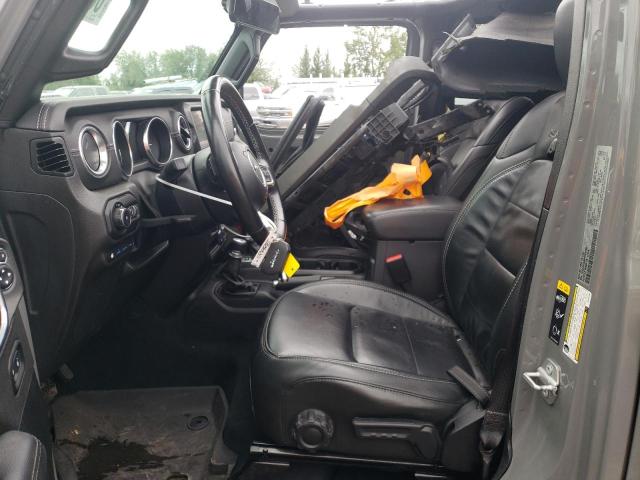 1C4JJXP68NW205266 - 2022 JEEP WRANGLER U SAHARA 4XE GRAY photo 7