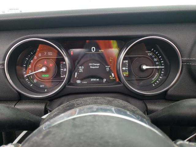 1C4JJXP68NW205266 - 2022 JEEP WRANGLER U SAHARA 4XE GRAY photo 9