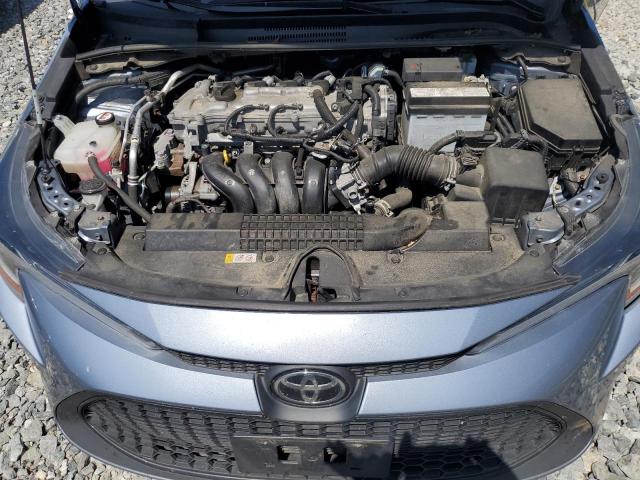 5YFEPMAE7NP293203 - 2022 TOYOTA COROLLA LE BLUE photo 11