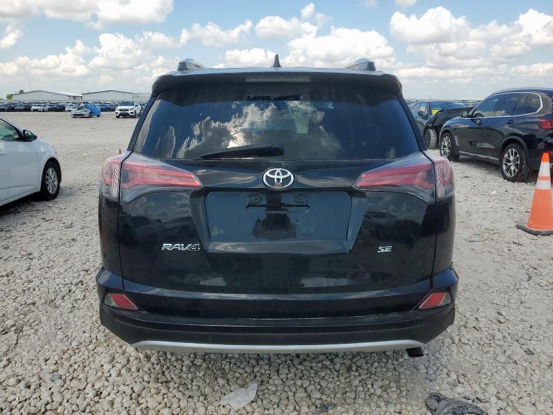 2T3NFREV8GW281886 - 2016 TOYOTA RAV4 SE BLACK photo 6