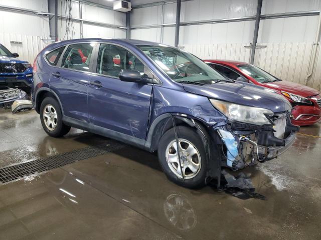 5J6RM4H38CL074135 - 2012 HONDA CR-V LX 蓝色 照片 4