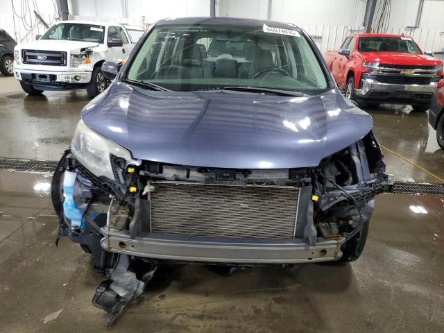 5J6RM4H38CL074135 - 2012 HONDA CR-V LX 蓝色 照片 5