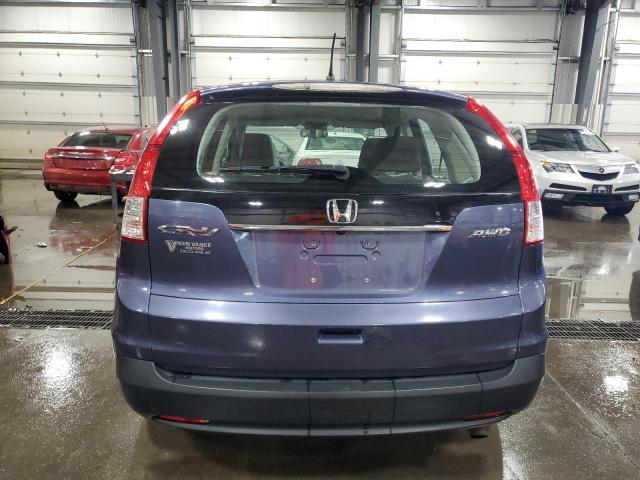 5J6RM4H38CL074135 - 2012 HONDA CR-V LX 蓝色 照片 6