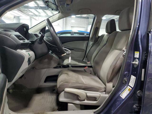 5J6RM4H38CL074135 - 2012 HONDA CR-V LX 蓝色 照片 7