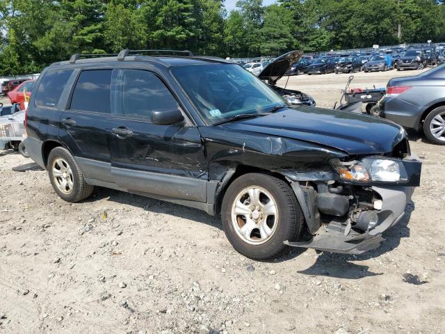 JF1SG63675H734916 - 2005 SUBARU FORESTER 2.5X BLACK photo 4
