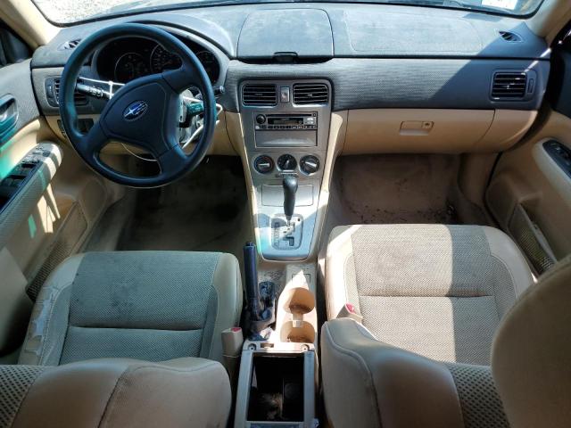 JF1SG63675H734916 - 2005 SUBARU FORESTER 2.5X BLACK photo 8