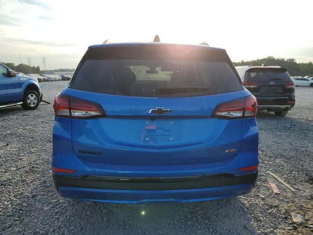 3GNAXMEG8RS108702 - 2024 CHEVROLET EQUINOX RS BLUE photo 6