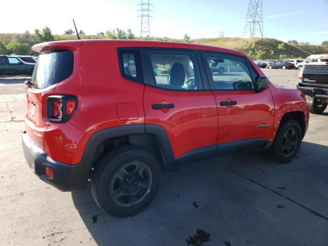 ZACCJBAT7FPB33971 - 2015 JEEP RENEGADE SPORT RED photo 3