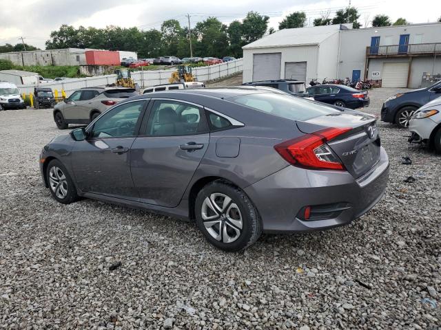19XFC2F52JE042002 - 2018 HONDA CIVIC LX GRAY photo 2