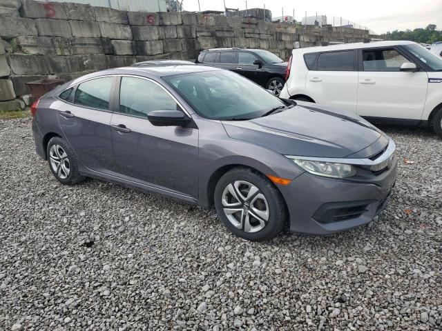 19XFC2F52JE042002 - 2018 HONDA CIVIC LX GRAY photo 4