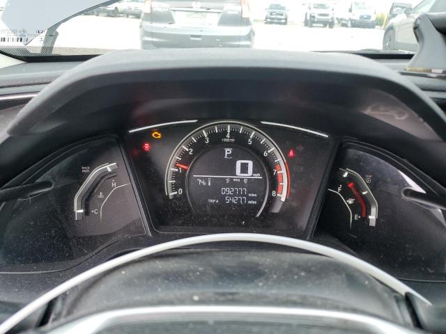 19XFC2F52JE042002 - 2018 HONDA CIVIC LX GRAY photo 9