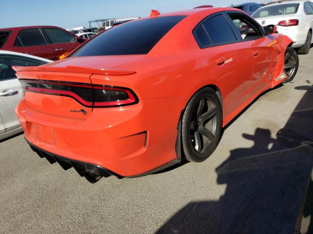 2C3CDXL97JH338825 - 2018 DODGE CHARGER SRT HELLCAT ORANGE photo 3