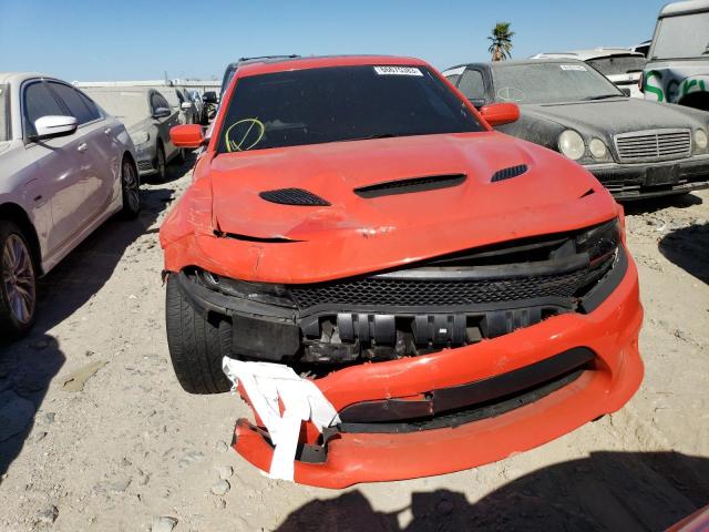 2C3CDXL97JH338825 - 2018 DODGE CHARGER SRT HELLCAT ORANGE photo 5