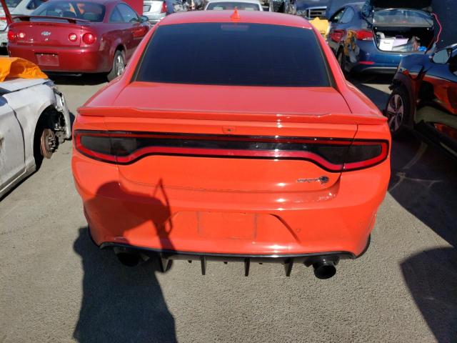 2C3CDXL97JH338825 - 2018 DODGE CHARGER SRT HELLCAT ORANGE photo 6